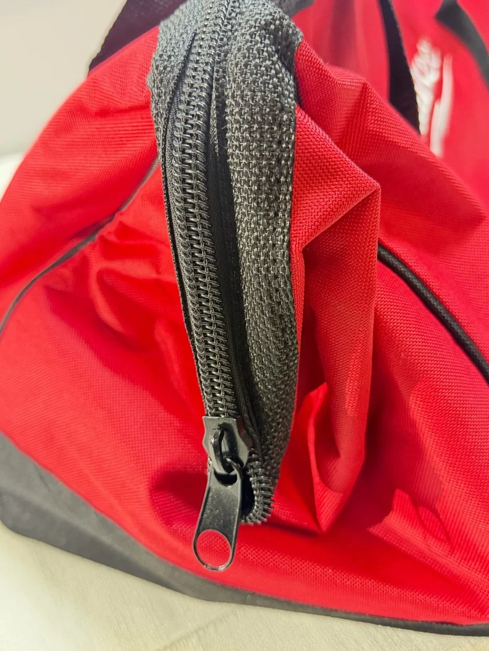 Red and Black Tool Bag Tote